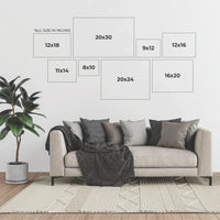 Wildflower Meadow Printable Wall Art | Digital Download | Horizontal Printable Home Decor