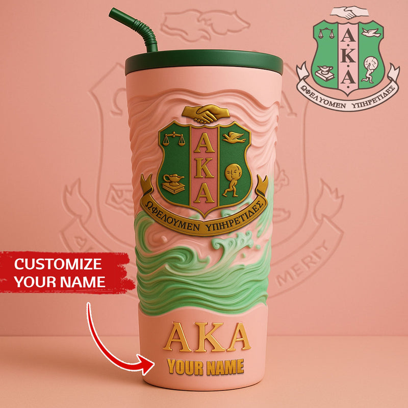 Premium Tumbler 30oz HNN DBD AKA 88255