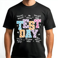Test Day Sweatshirt | Retro Motivational Quote | Cozy Crewneck | Teacher Testing Week Gift