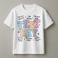 Test Day Sweatshirt | Retro Motivational Quote | Cozy Crewneck | Teacher Testing Week Gift