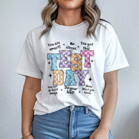 Test Day Sweatshirt | Retro Motivational Quote | Cozy Crewneck | Teacher Testing Week Gift